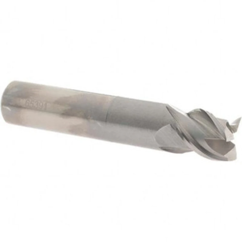 OSG 3/4, 3/4 LOC, 3/4 Shank Diam, 4 OAL, 3 Flute, Solid Carbide Square End Mill Single End, Uncoated, Spiral Flute, 4...